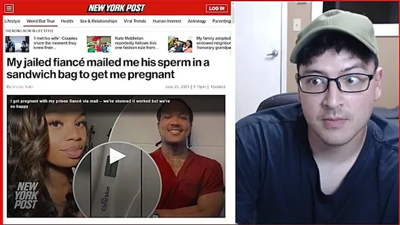 HER JAILED FIANCE MAILED HER SPERM TO GET PREGNANT