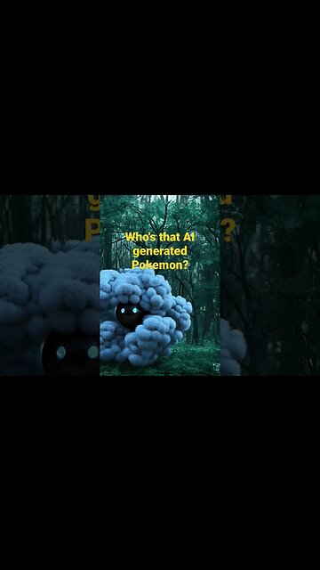 AI generated Tangela #whosthatpokemon #pokemon