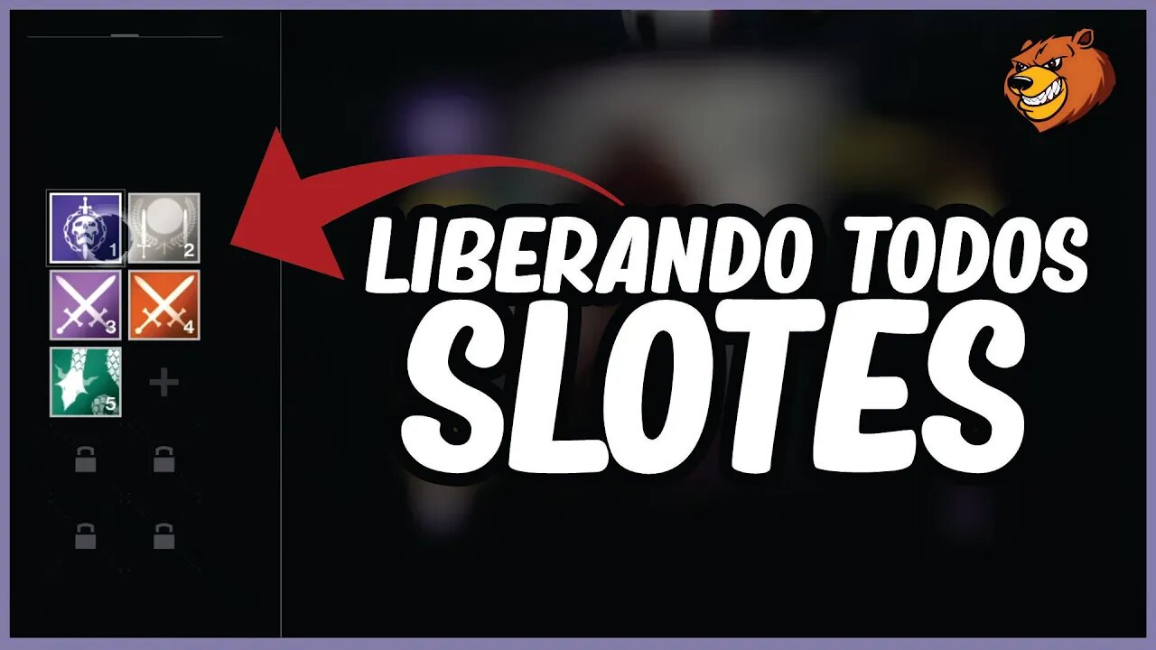 DESTINYY 2 │ LIBERE OS 4 SLOTES PARA SAVE DE BUILDS E EQUIPAMENTOS
