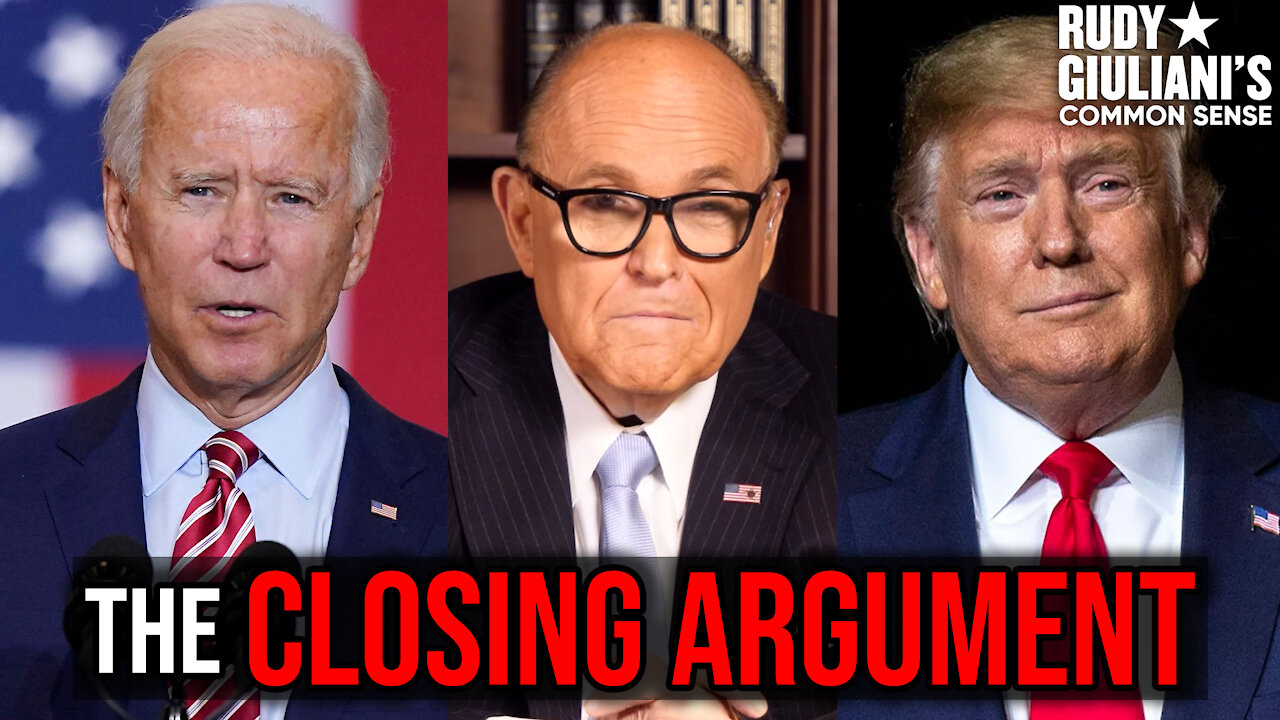 Rudy Giuliani’s Closing Argument, Election 2020 | Rudy Giuliani | Ep. 83