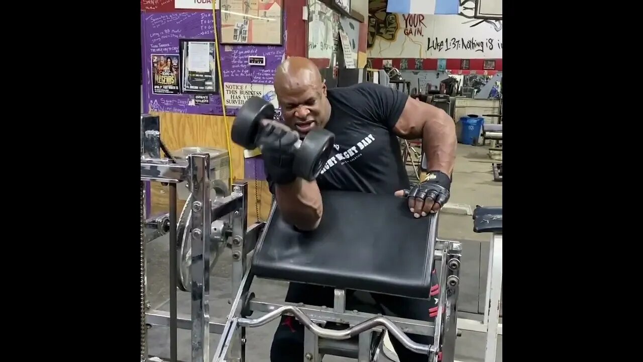 Ronnie Coleman short motivation
