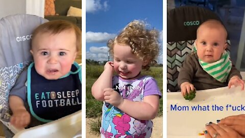 Funny Confusing baby - Cute video Tiktok #77 #shorts