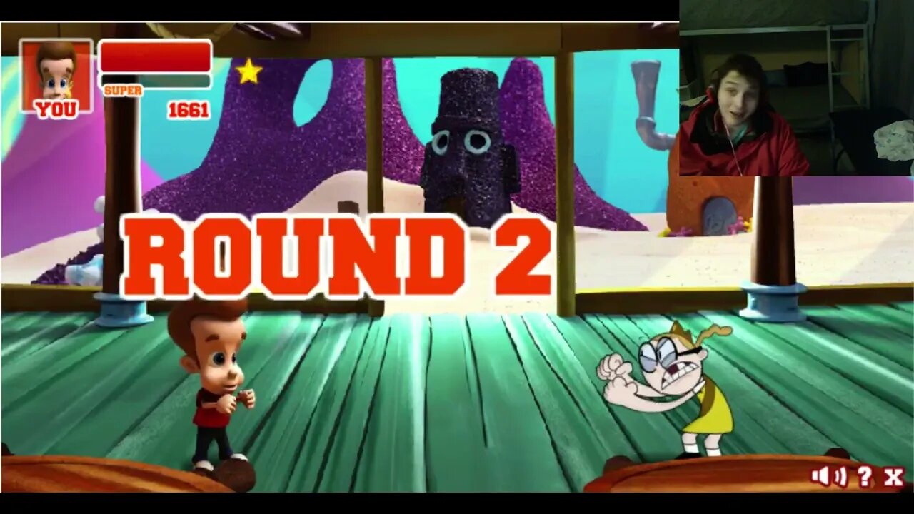Bessie Higgenbottom VS Jimmy Neutron The Genius In A Nickelodeon Super Brawl 2 Battle