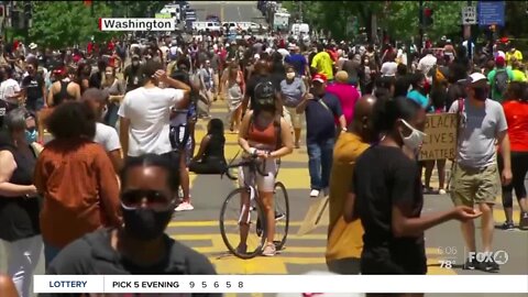 Health experts urging protestors to get tested for COVID-19