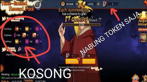 Event Time Limited Reward Pool Deidara Edo Tense Heroes Assembled Reborn