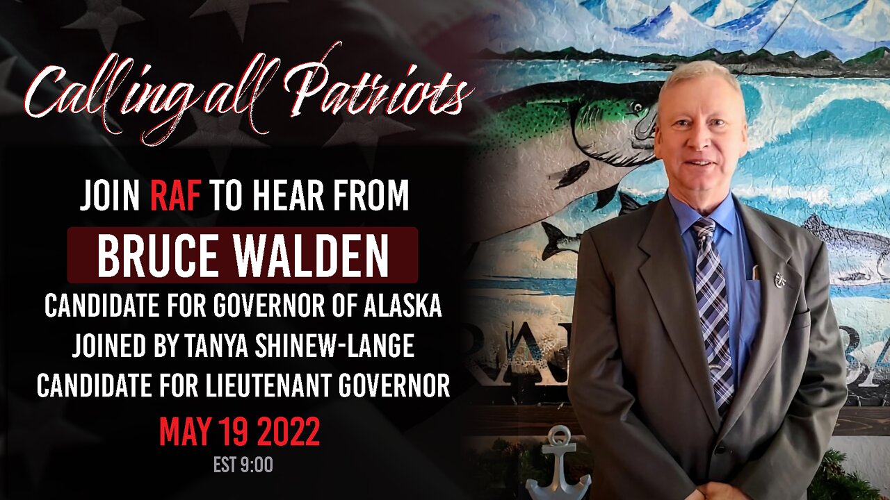 Red America First 5-19-22 interview with Bruce Walden and Tanya Shinew-Lange