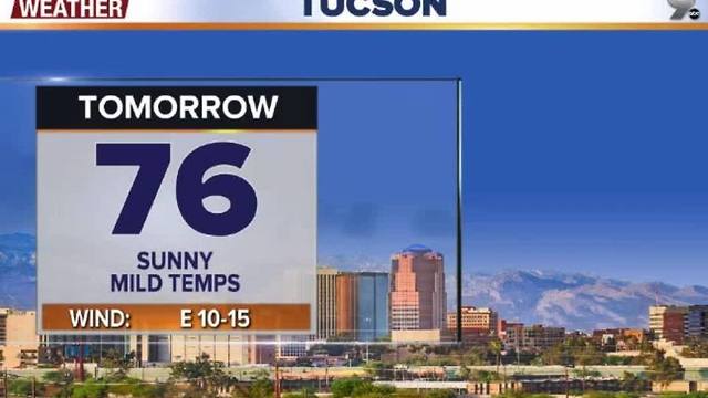 Chief Meteorologist Erin Christiansen's KGUN 9 Forecast Thursday, November 24, 2016