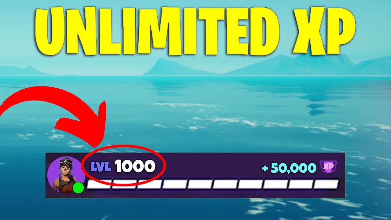 INSANE EASY Fortnite AFK XP GLITCH 125K A MINUTE *NOT PATCHED*