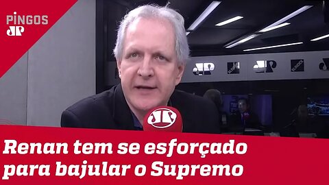 Augusto Nunes: Não há Justiça no Brasil enquanto Renan estiver livre