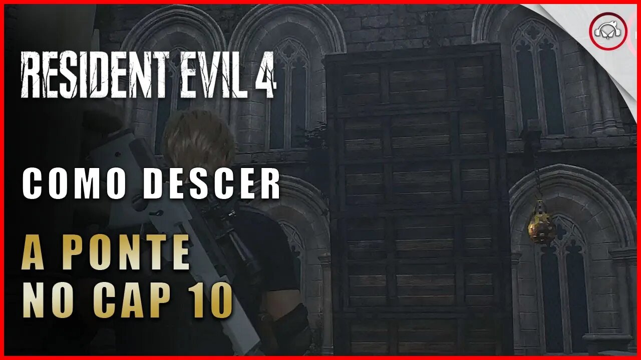 Resident Evil 4 Remake, Como descer a ponte no Cap 10 | Super-Dica