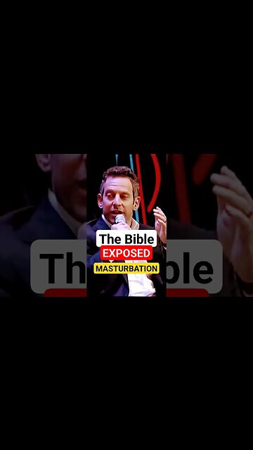 Masturbation Isn't Wrong #samharris #masturbation #god #christianity #bible #atheism #atheist #jesus