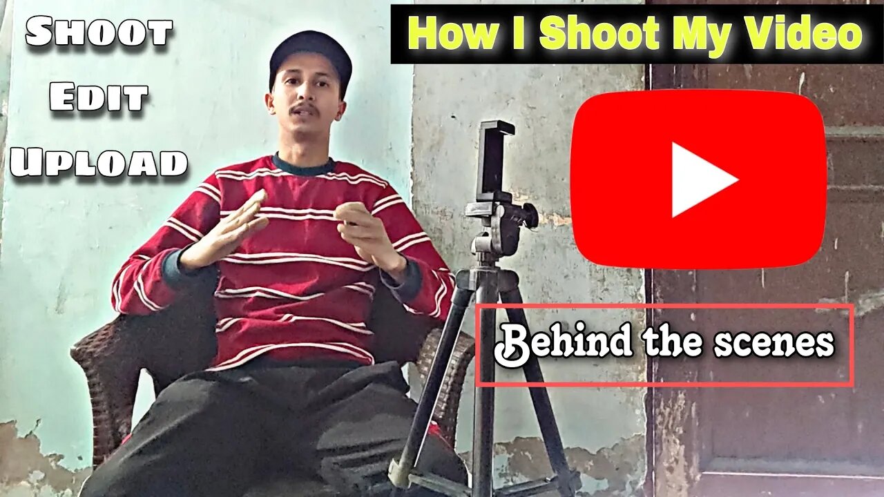 How I Shoot My YouTube Video | Behind The Scene 📹 | Video Kaise Banata hoon | My Setup Tour