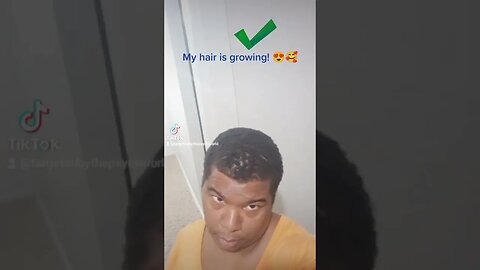 My hair is growing!