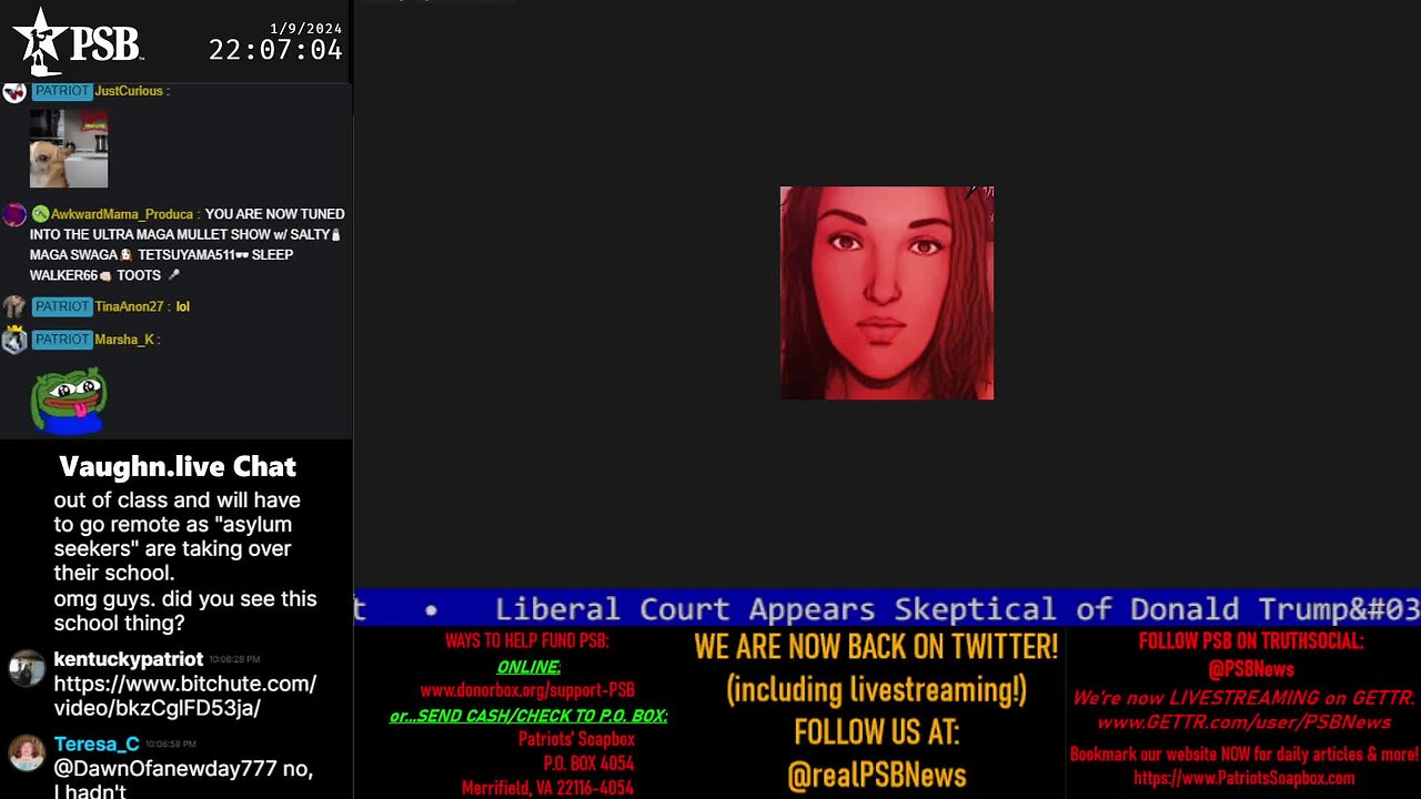 2024-01-09 22:00 EST - The MAGA Mullet Show: with MagaSwaga