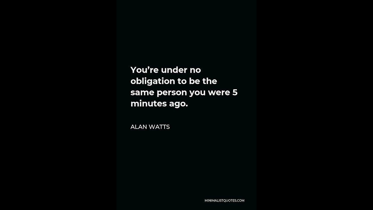 Alan Watts - You're It.