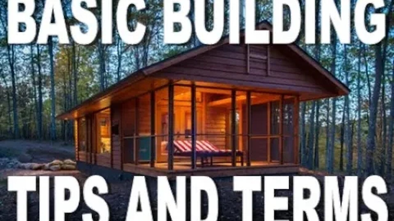 Basic Building TIPS and Terms