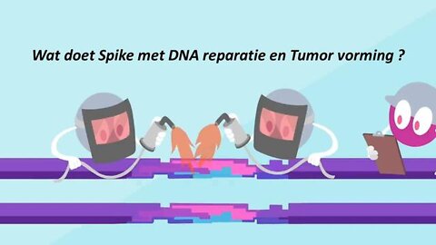 Wat doet Spike met DNA reparatie en Tumor vorming | Pierre Capel (NL)