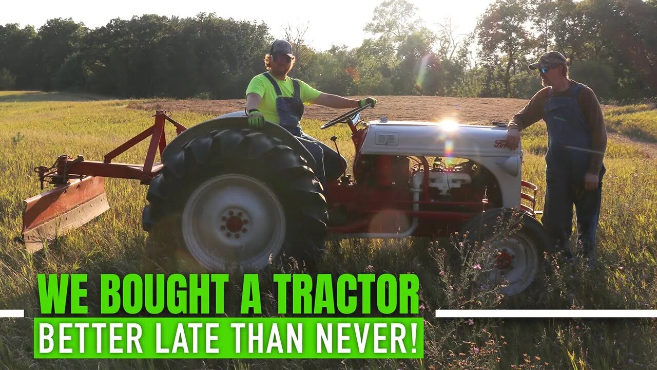 DEER FOOD PLOTS & LAND MAINTENANCE (1952 Ford 8n Tractor)