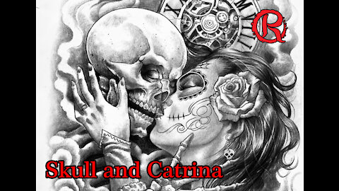 Skull and Catrina