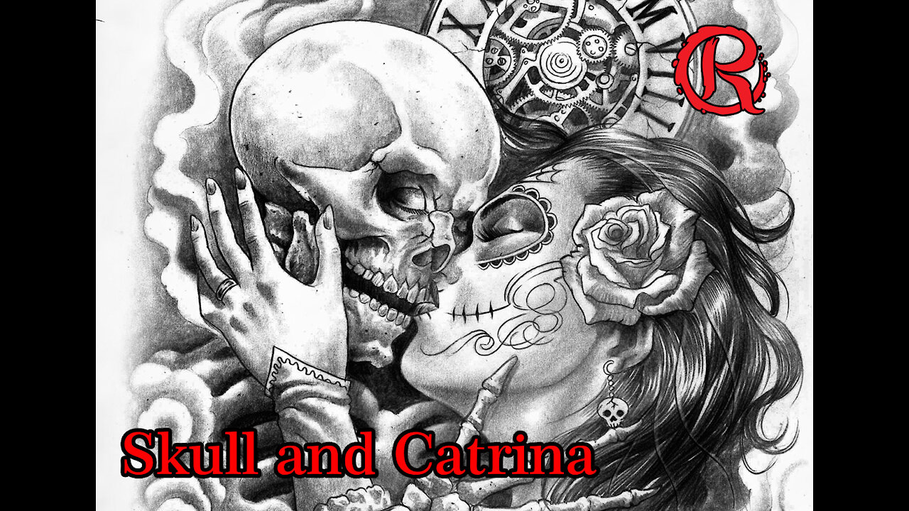 Skull and Catrina