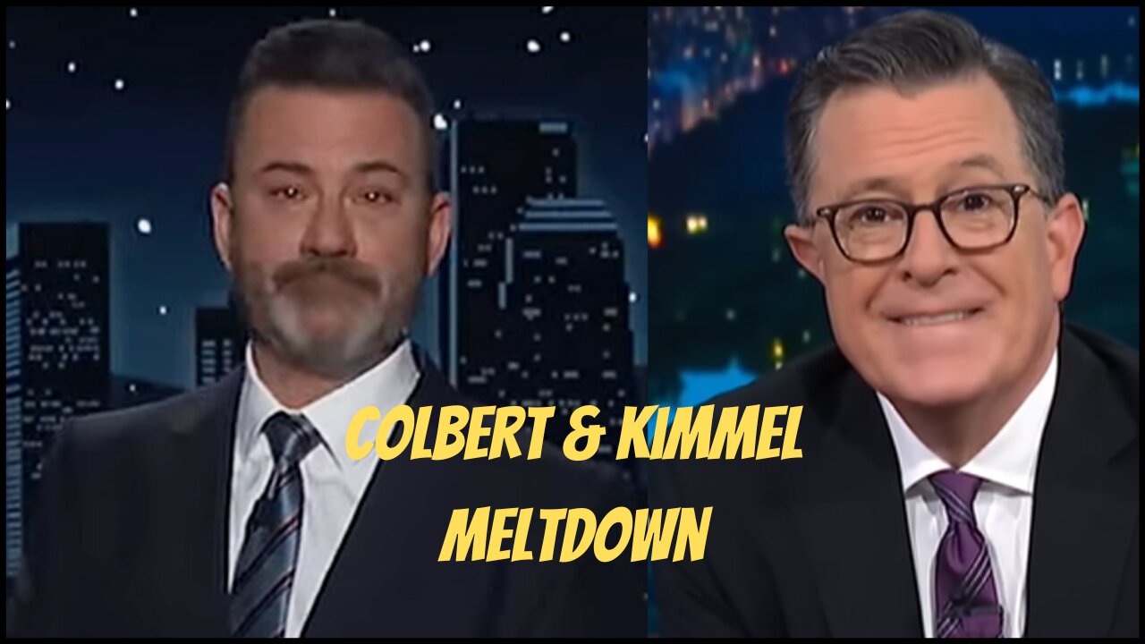 KIMMEL BREAKS DOWN as Colbert Scolds America Over Kamala Rejection!