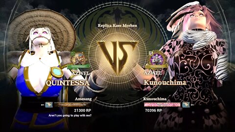 Quintessa (Amesang) VS Kunouchima (Kunouchima) (SoulCalibur™ VI: Online)