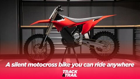 A silent motocross bike you can ride anywhere