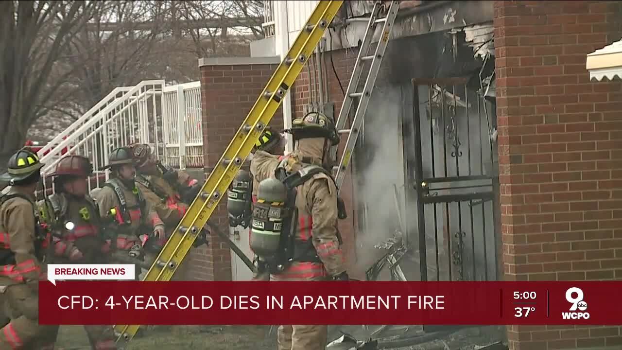 CFD: Four-year-old boy dies in West End apartment fire