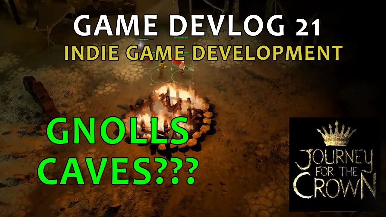 New Scene! - JFTC Indie Game Devlog 21 - Gnoll Caves