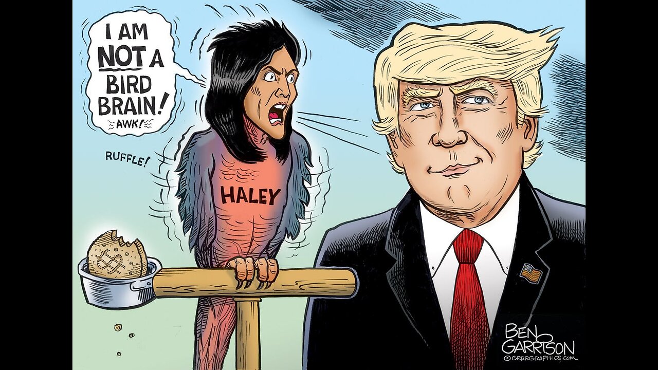 🤡🤡🤡 Nikki Haley says she will vote for Donald Trump in November!