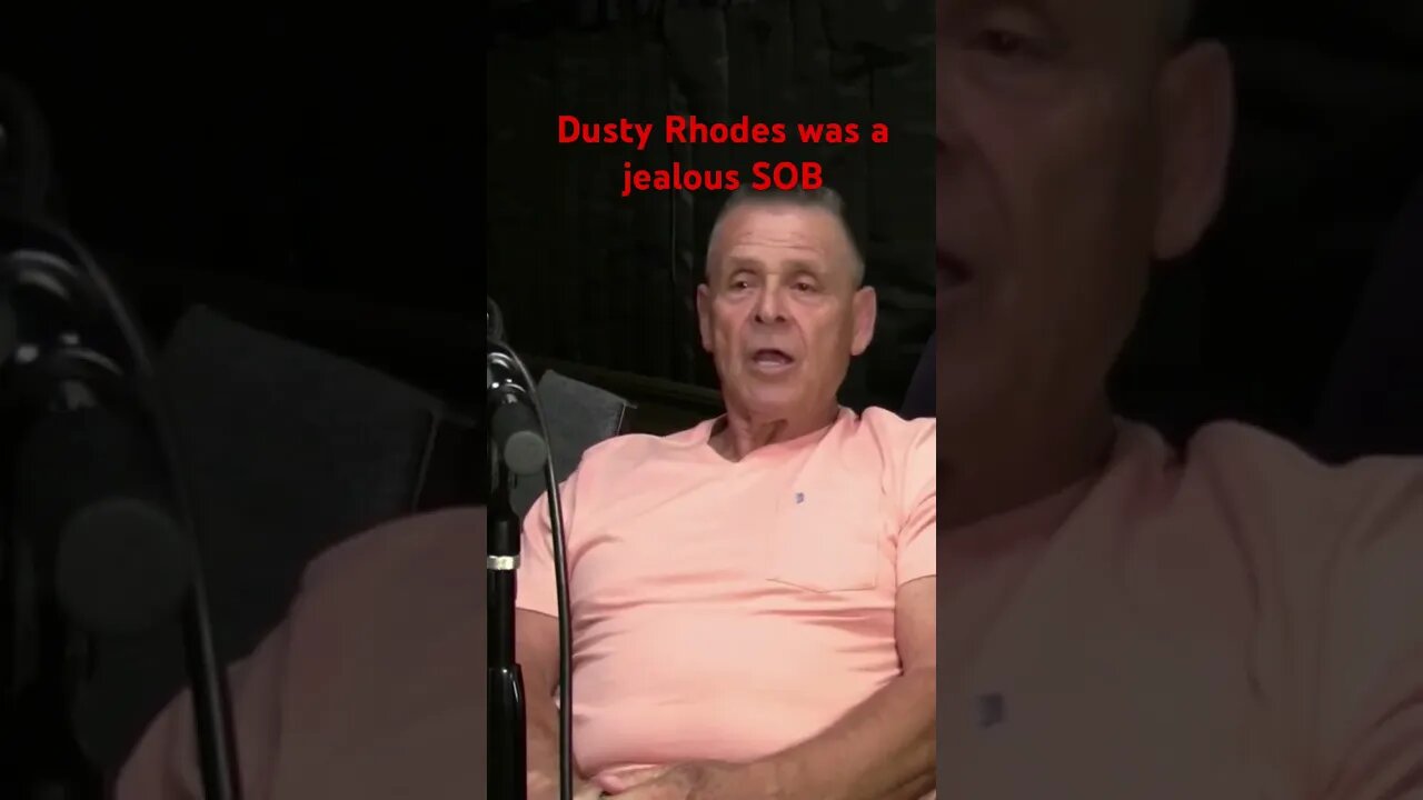 Ronnie Garvin on Dusty Rhodes being a jealous SOB