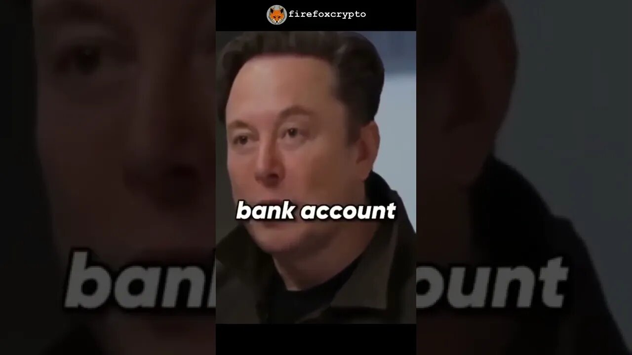 Elon Musk talks Money and Bitcoin