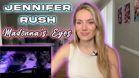 Jennifer Rush-Madonna's Eyes! My First Time Hearing It!