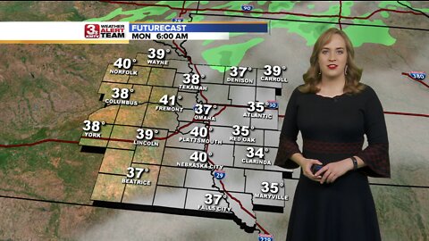 Audra's Monday Forecast