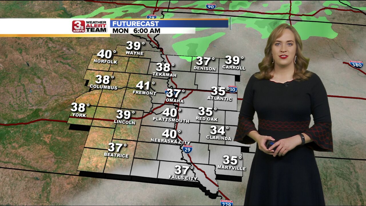 Audra's Monday Forecast