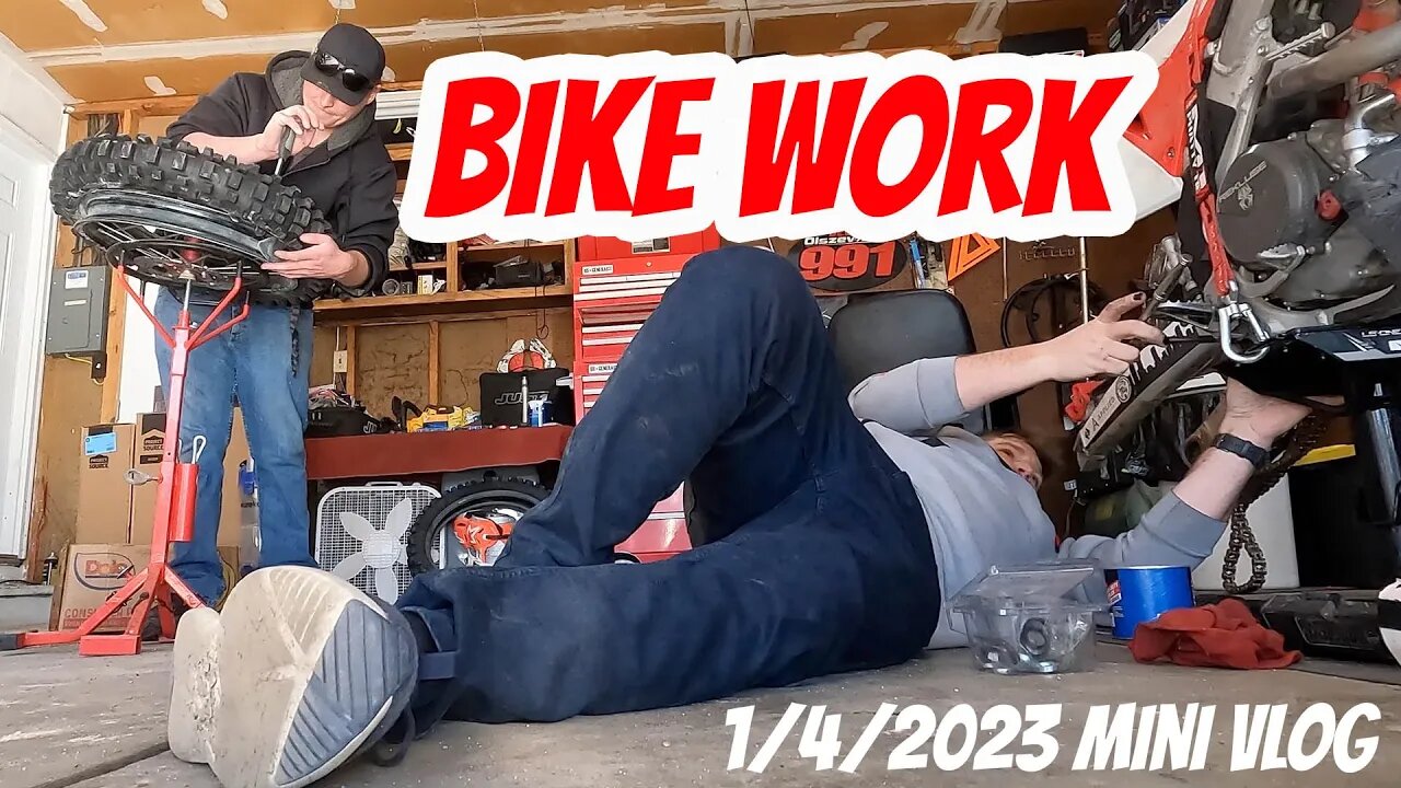 Bike Work Day! | 1/4/2023 Mini Vlog