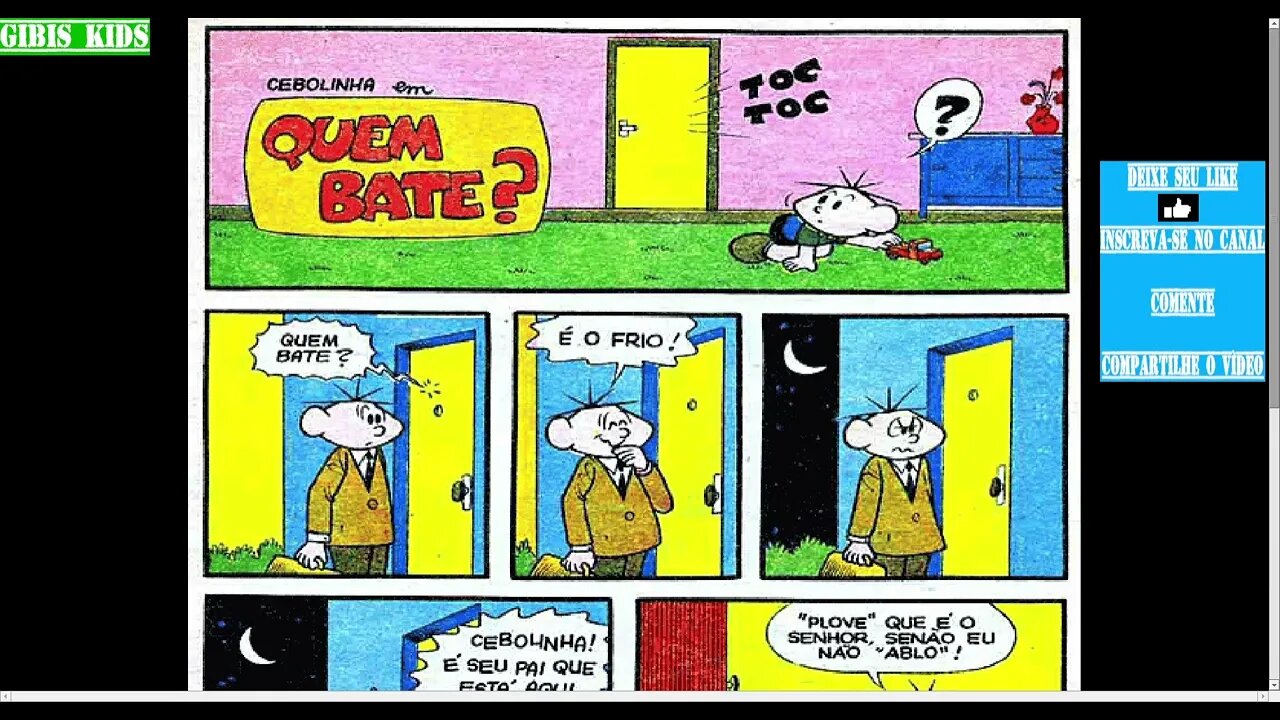 Cebolinha Em Quem Bate?