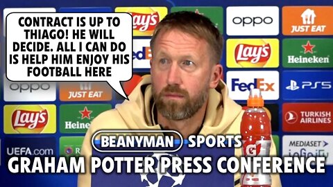 'Contract is up to Thiago! He'll decide. All I can do is help' | AC Milan v Chelsea | Graham Potter