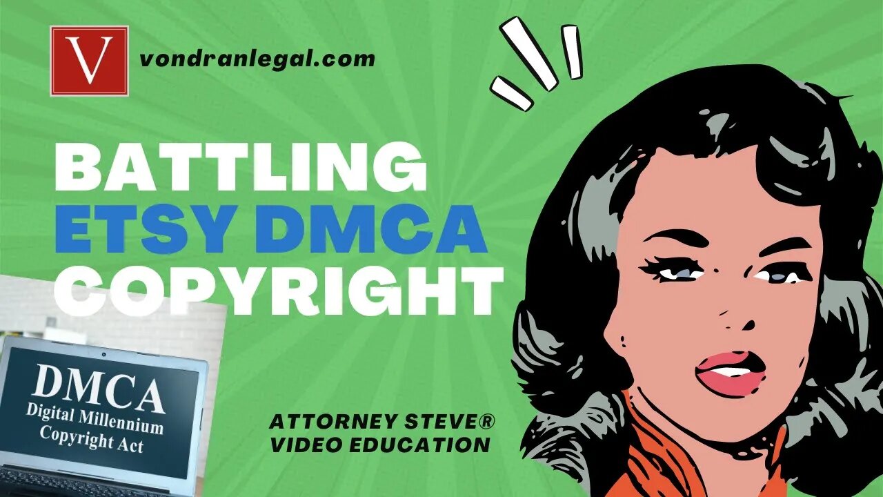 Etsy DMCA copyright legal issues