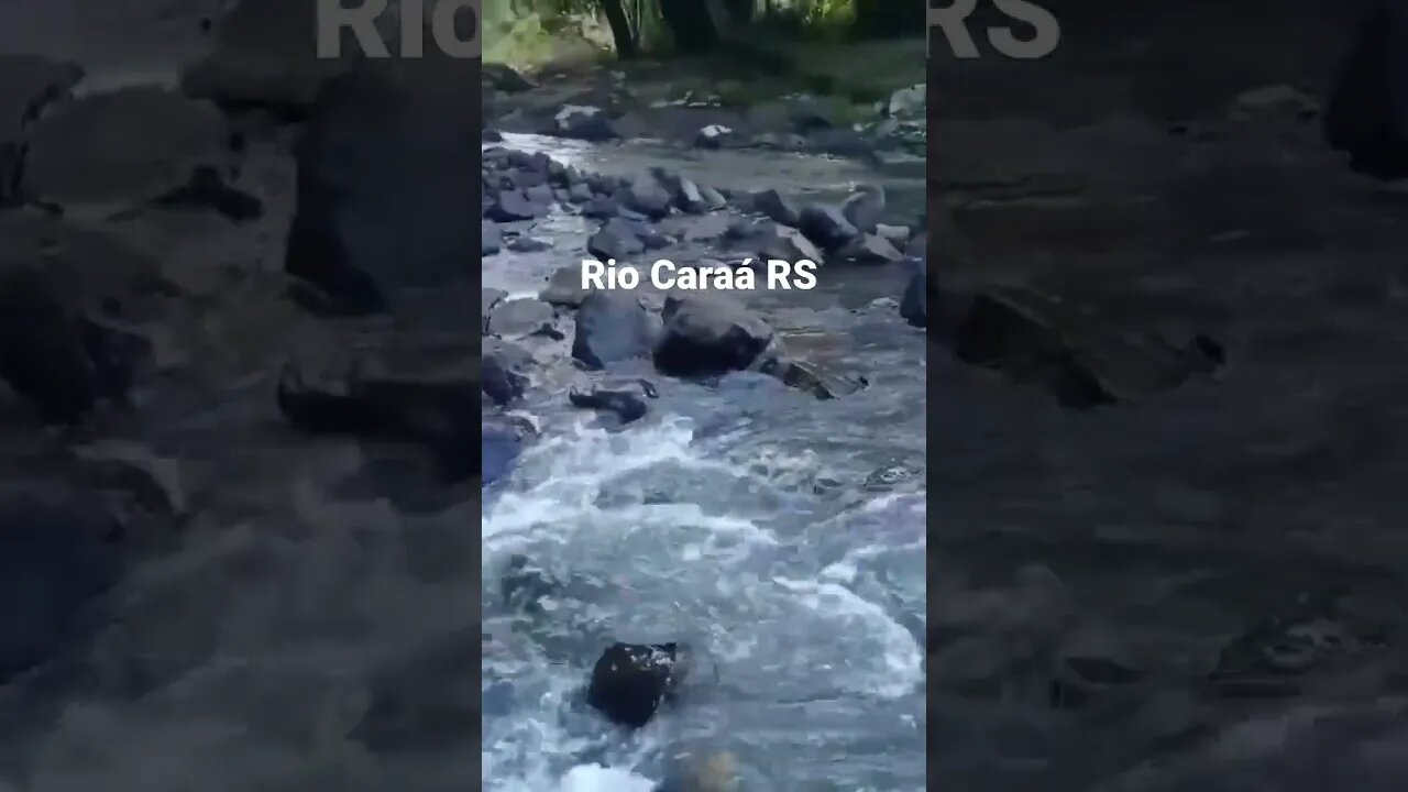 Rio Caraá RS / Prainha Meregalli #caraa #turismors #turismorural