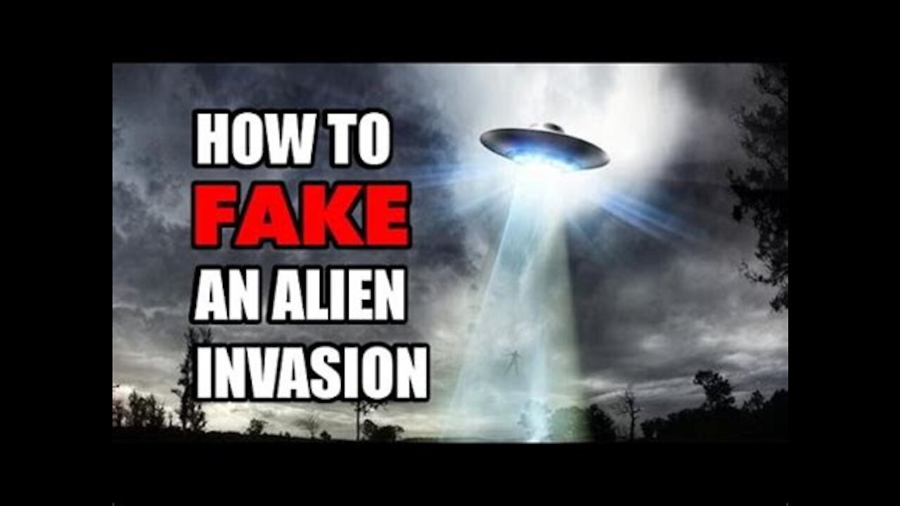 See that ye not be deceived - The coming FAKE alien invasion