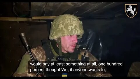 Ukrainian defenders on the front lines