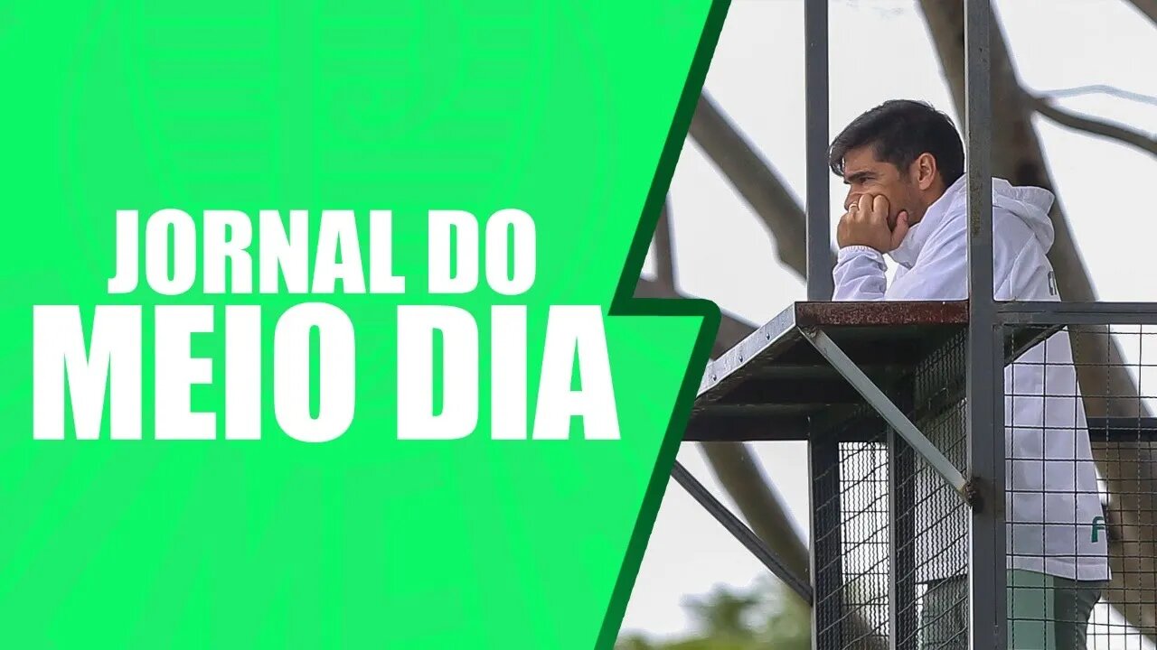 JORNAL DO MEIO DIA - AO VIVO! INFORMAÇÕES DO PALMEIRAS SE PREPARANDO PARA JOGO CONTRA O GALO