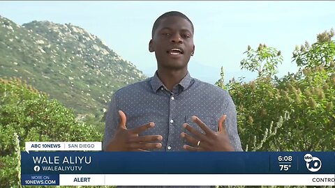 ABC 10News Anchor Wale Aliyu looks into park closures amid heat