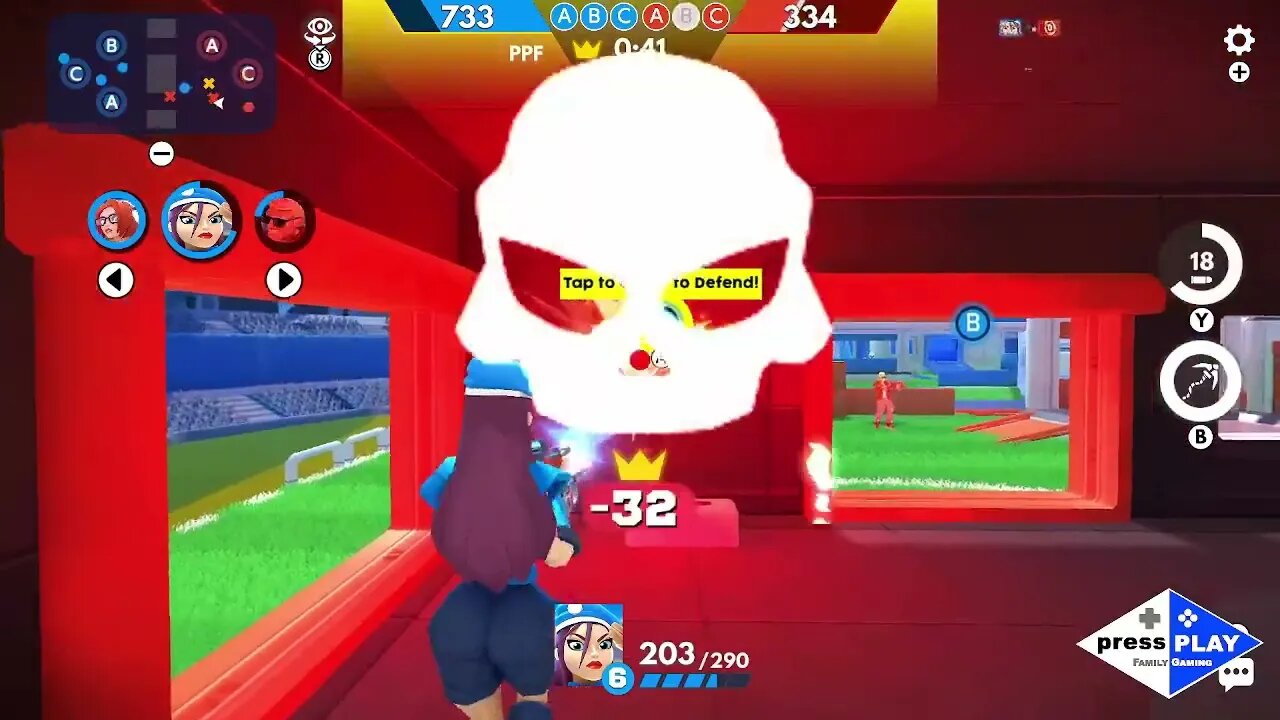 Episode 2: TATA playing the New 'FRAG' game on the Nintendo Switch