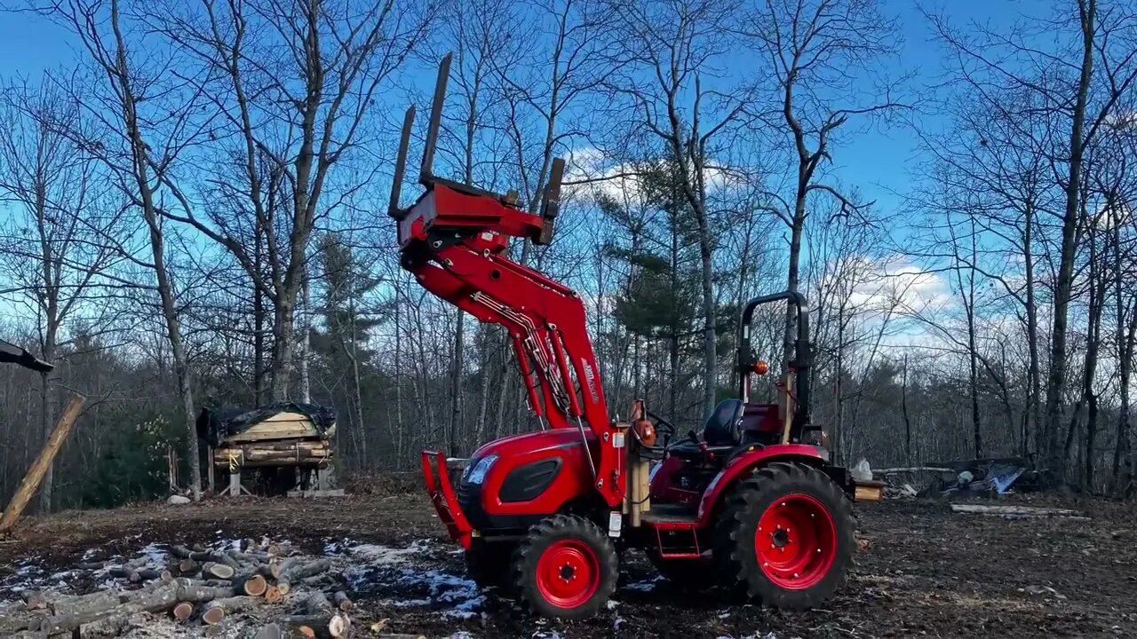 Cutting up firewood Nov-18