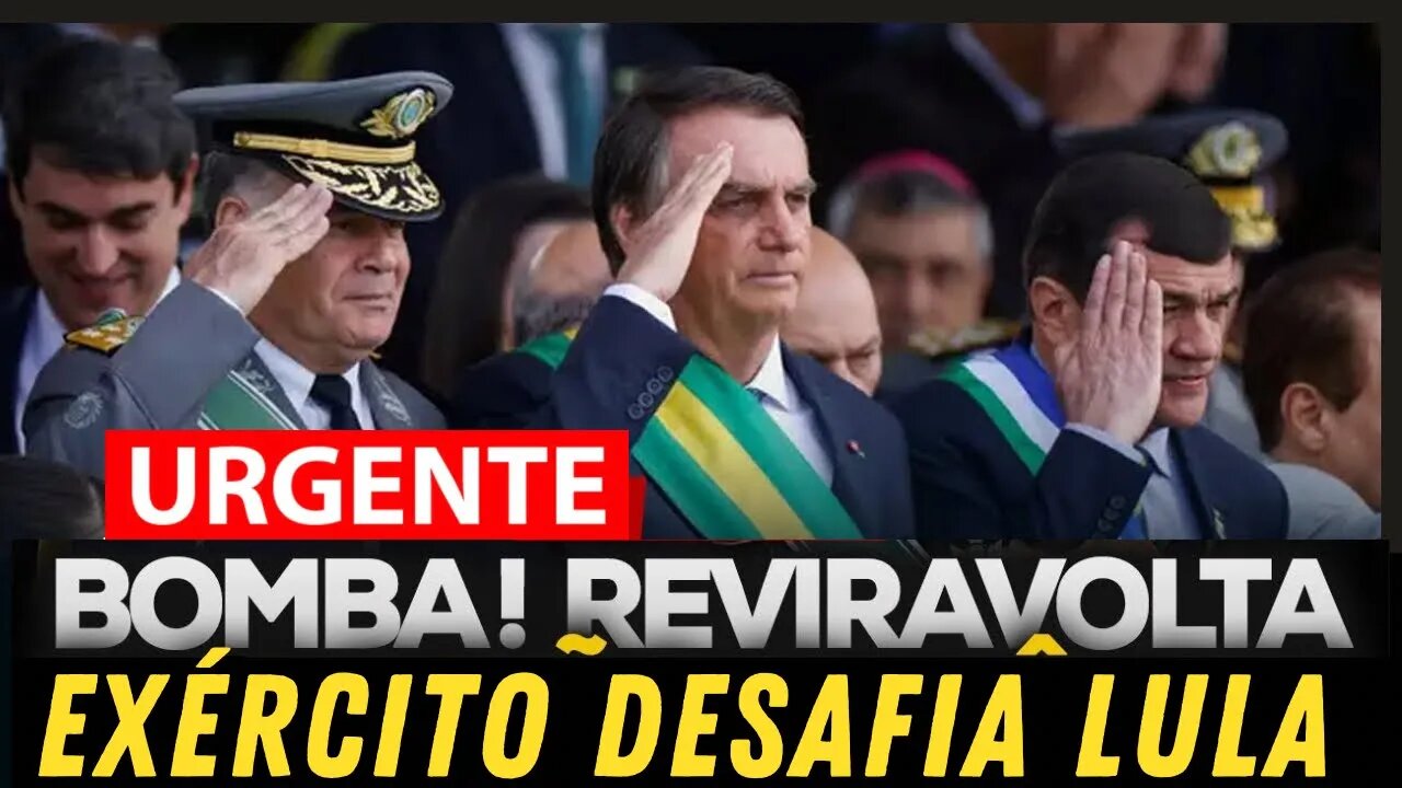 BOMBA‼️ GENERAL DIZ "LULA PODE SER BANDIDO MAS NÃO É BURRO"