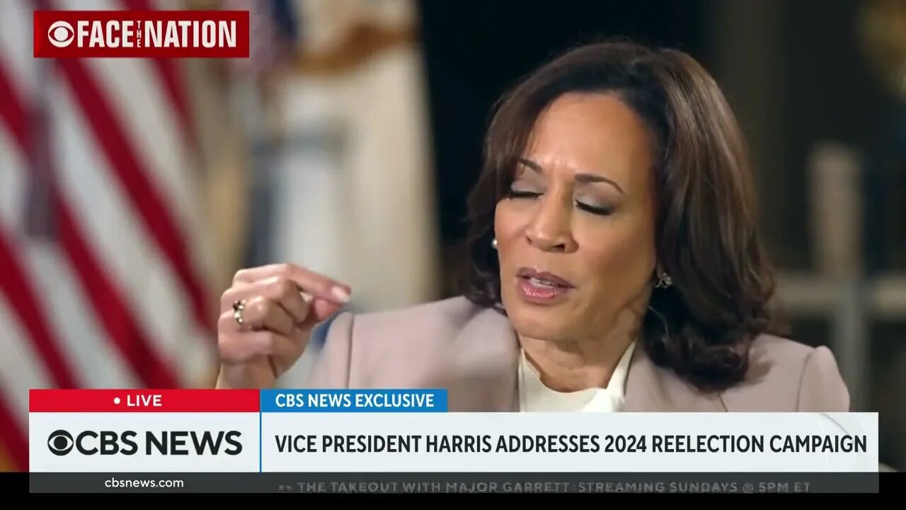 Kamala Harris Claims Biden "Actually Gets Things Done" As 70% Say Things In U.S. Going "Badly"