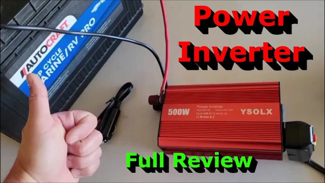 Power Inverter Review - Great for camping and road trips!