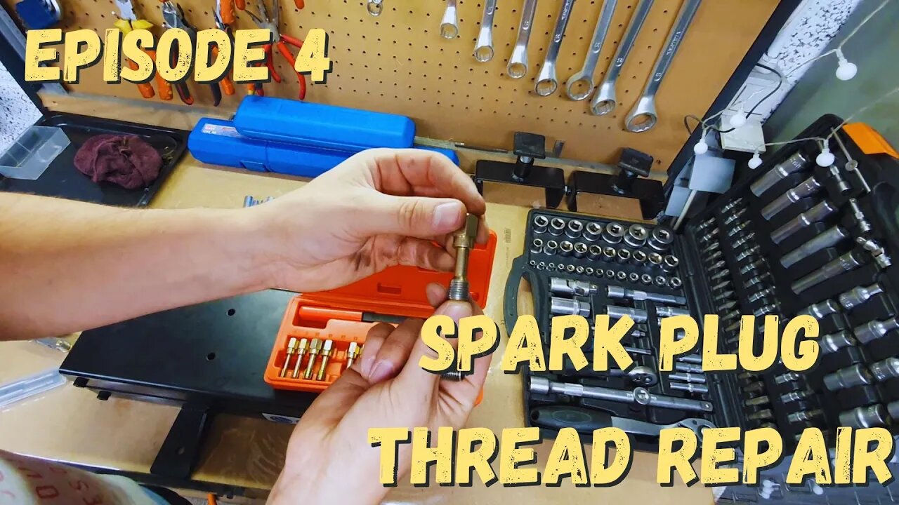 S1E4 - Honda Spark Plug Thread Damage Restoration: 2 Methods to Fix It and What Can Go Wrong!